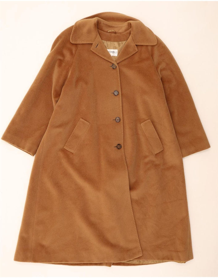 Pierre Cardin Dame Overfrakke IT 44 Medium Brun Uld