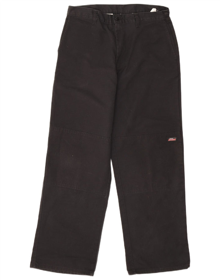 Dickies Straight Cargo bukser til mænd W32 L31 Sort polyester