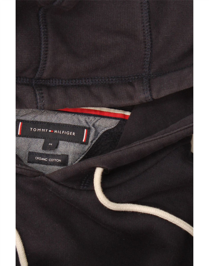 Tommy Hilfiger Grafisk hættetrøje til mænd mellem marineblå bomuld