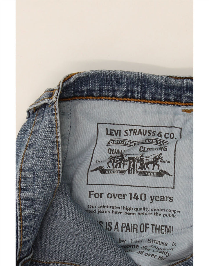 LEVI'S Womens Straight Jeans W26 L30 Blue Vintage Levi's and Second-Hand Levi's from Messina Hembry 