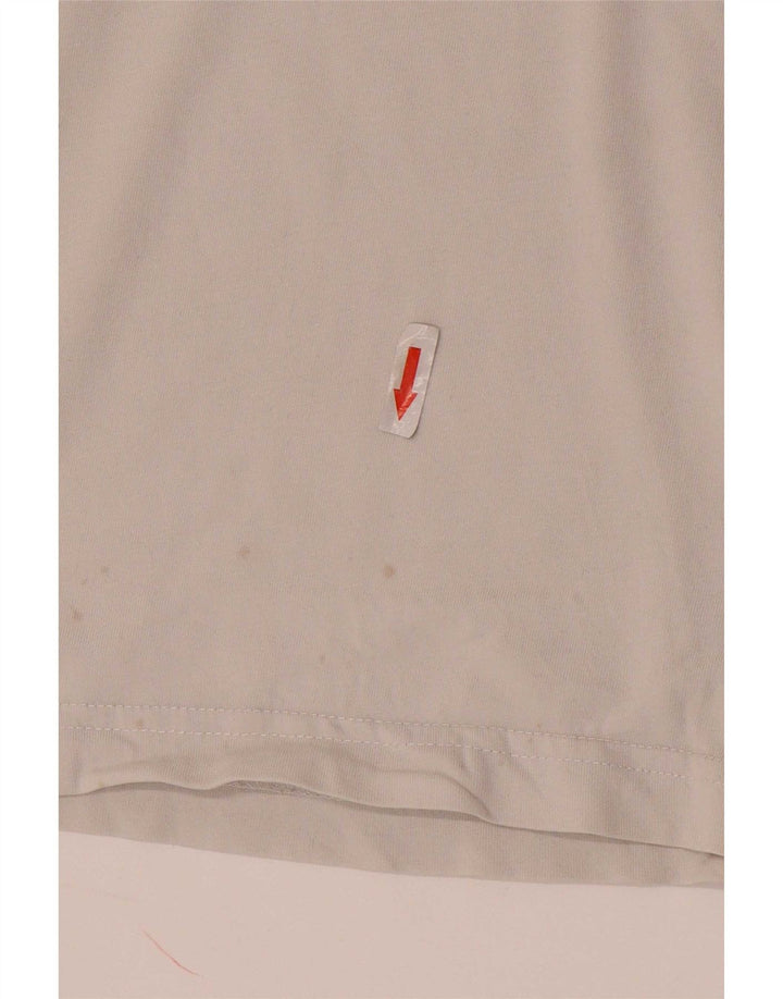 Kappa Herre Grafisk T-Shirt Top XL Hvid Colourblock