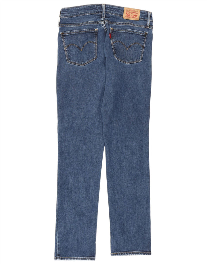 Levi's Dame 712 Slim Jeans W29 L30 Blå Lyocell