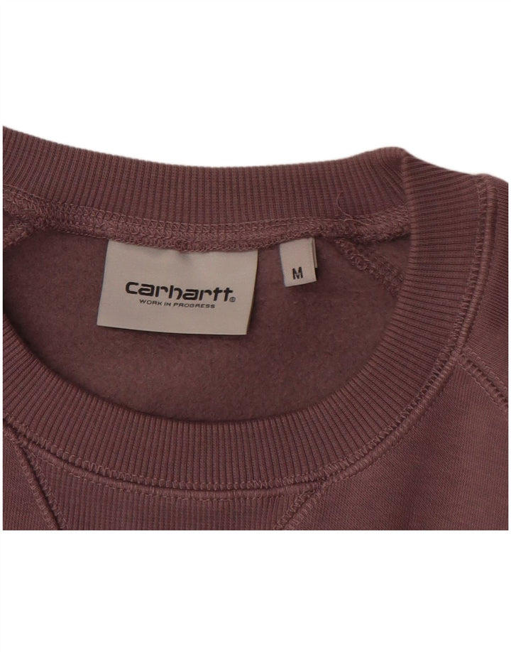 CARHARTT Herre sweatshirt Jumper Medium Lilla Bomuld