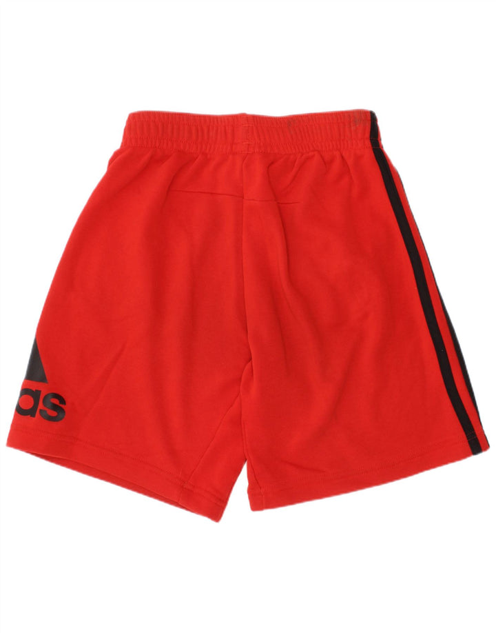 Adidas drenge grafiske sportsshorts 9-10 år røde