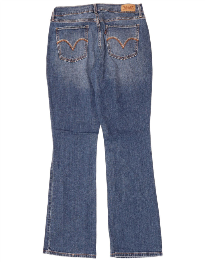 LEVI'S Dame 515 Bootcut Jeans US 6 Medium W30 L31 Blå Bomuld