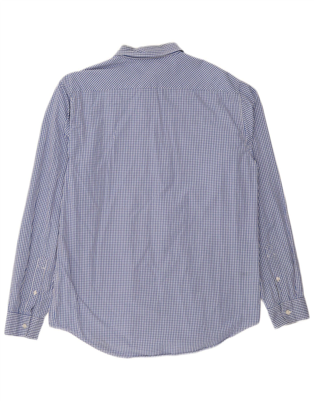 Timberland Herre Slim Fit Skjorte Stor Blå Gingham Bomuld