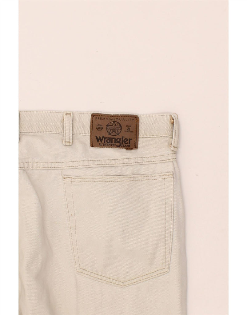 WRANGLER Mens Slim Jeans W39 L30  White Vintage Wrangler and Second-Hand Wrangler from Messina Hembry 