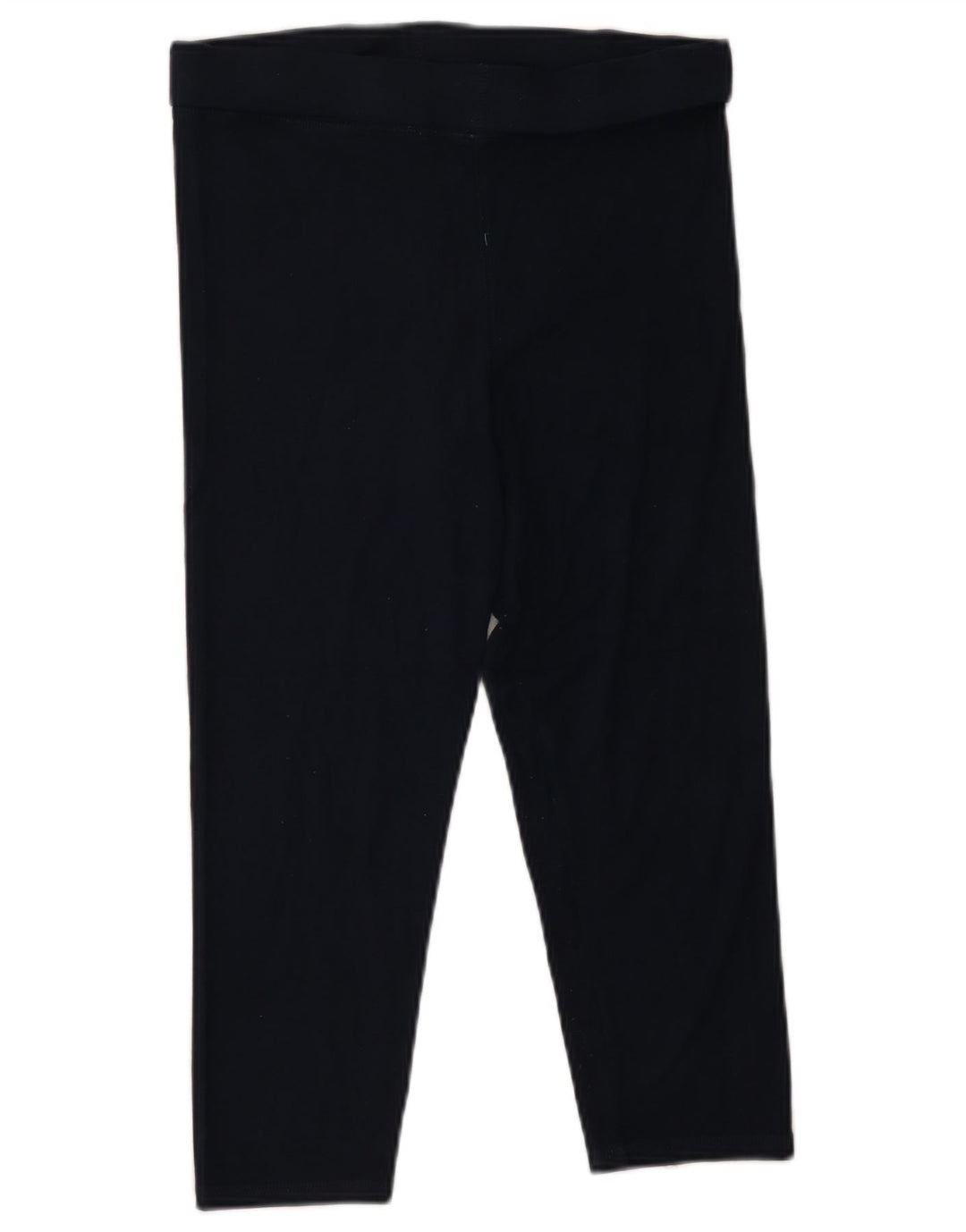 Boden Dame Capri Leggings UK 12 Medium Navy Blue Viscose