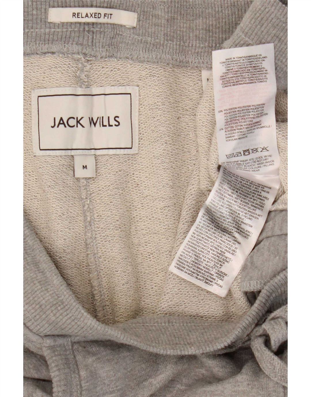 Jack Wills Graphic Tracksuit Bukser til kvinder UK 14 Medium Grey Flecked