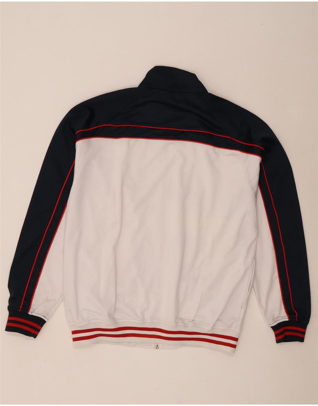 Kappa Træningsdragt til mænd Topjakke 2XL Hvid Colourblock Polyester