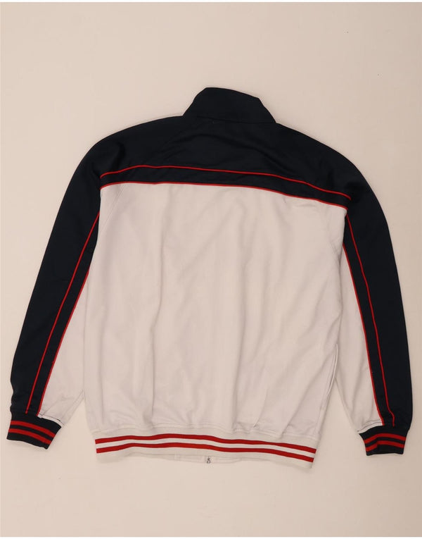 Kappa Træningsdragt til mænd Topjakke 2XL Hvid Colourblock Polyester