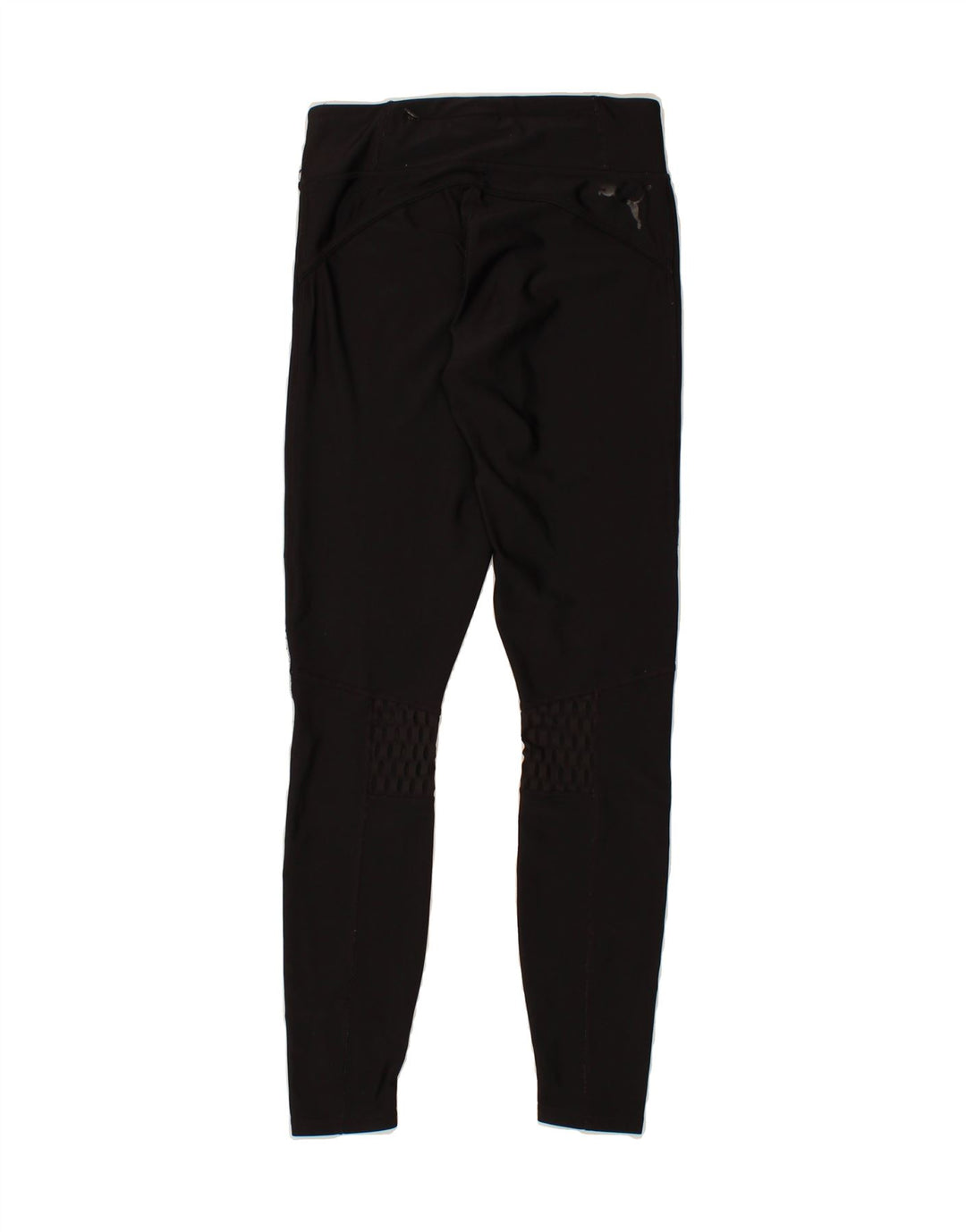 PUMA Womens Graphic Leggings UK 10 Small Black Polyester Vintage Puma and Second-Hand Puma from Messina Hembry 