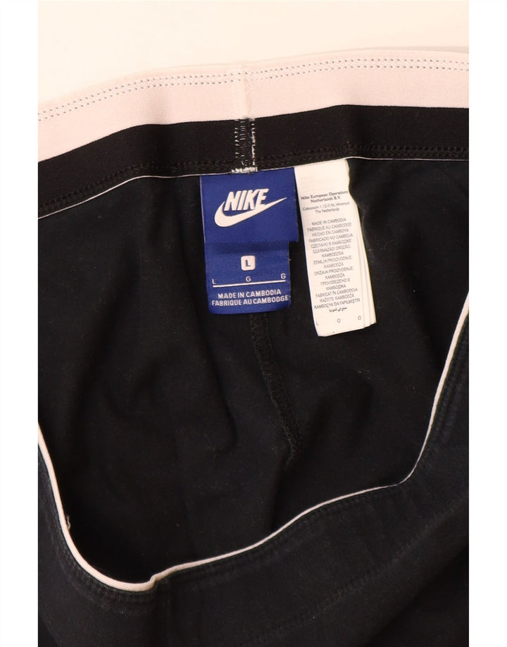 Nike Dame Grafiske Leggings UK 16 Large Black Bomuld