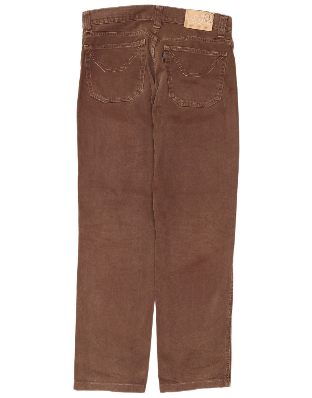 Jeckerson Straight Jeans til mænd W33 L30 brun bomuld