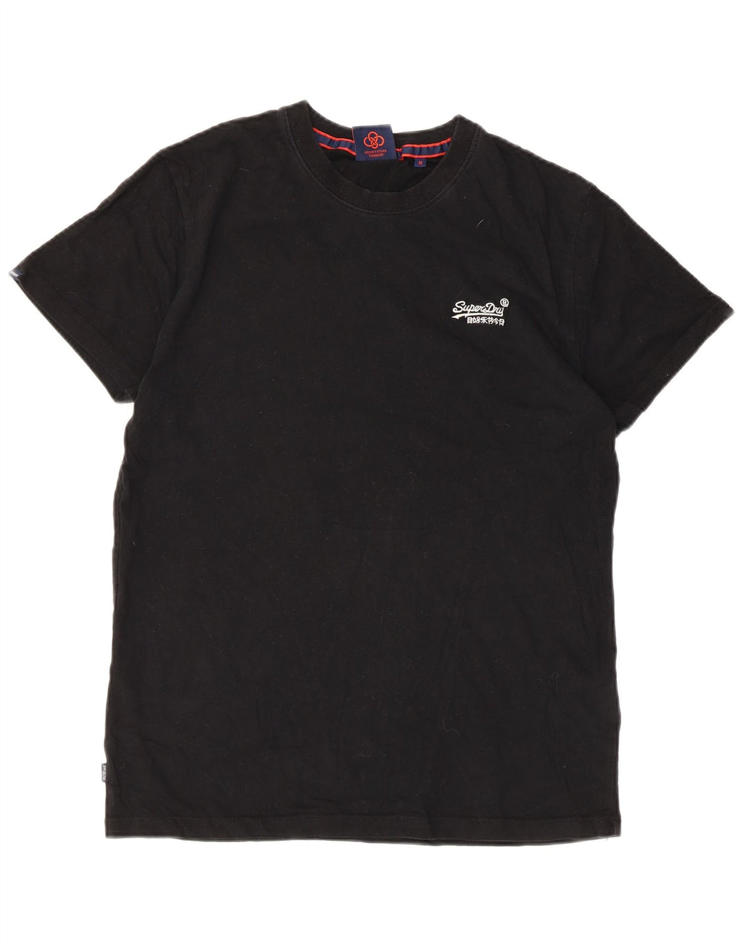 Superdry T-shirt top mellem sort bomuld til mænd