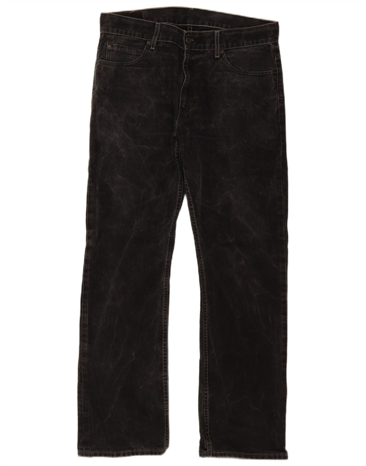 Levi's Herre 506 Straight Jeans W36 L32 Sort