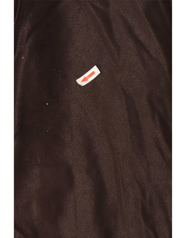Zarro Herre Læder Windbreaker Coat IT 54 2XL Brun