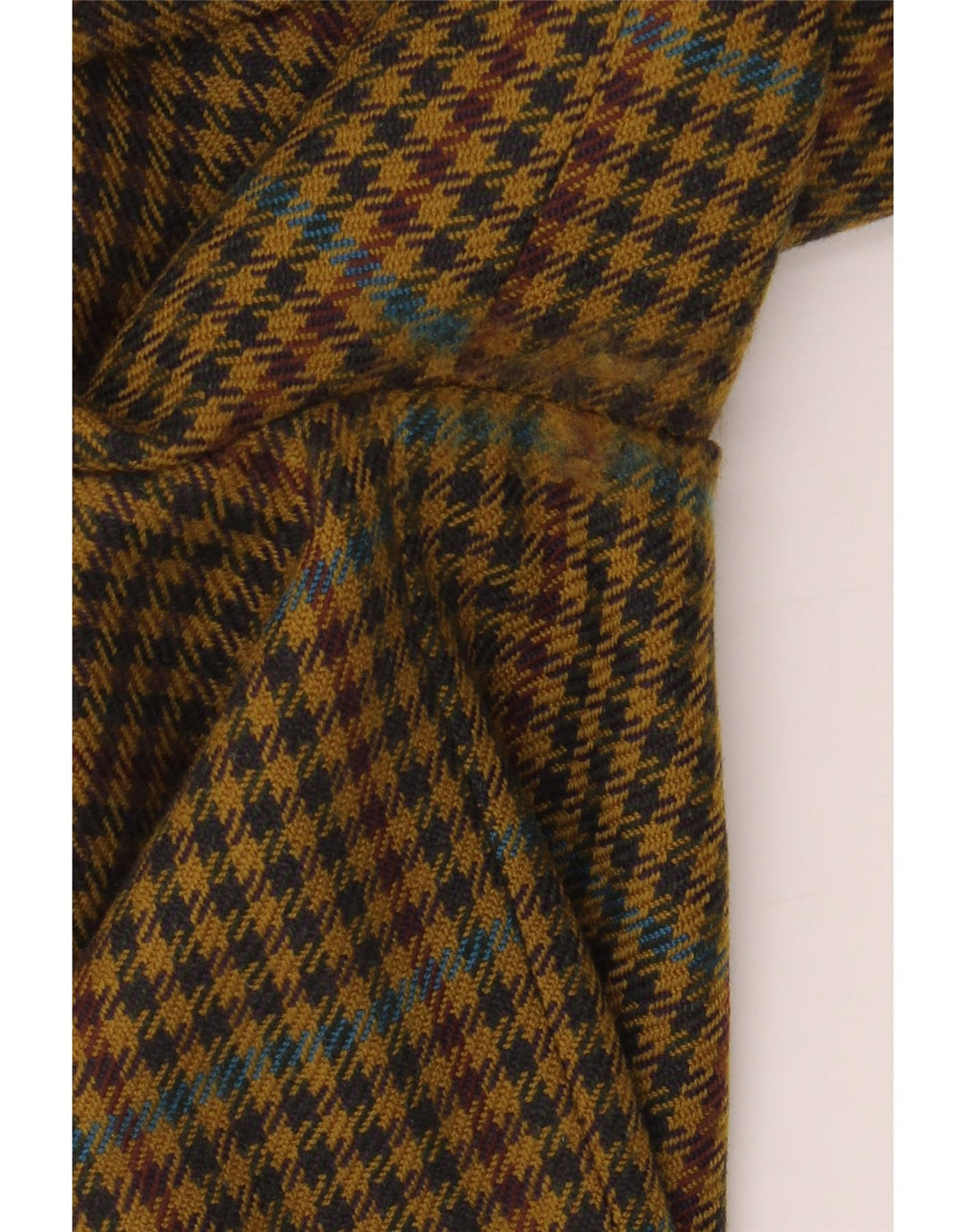 HUGO BOSS Herre 2-knaps blazerjakke EU 56 3XL Gul Houndstooth