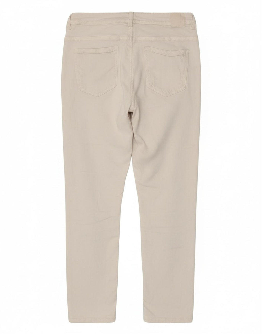 Zara Dame Crop Skinny Jeans EU 40 Medium W30 L26 Hvid