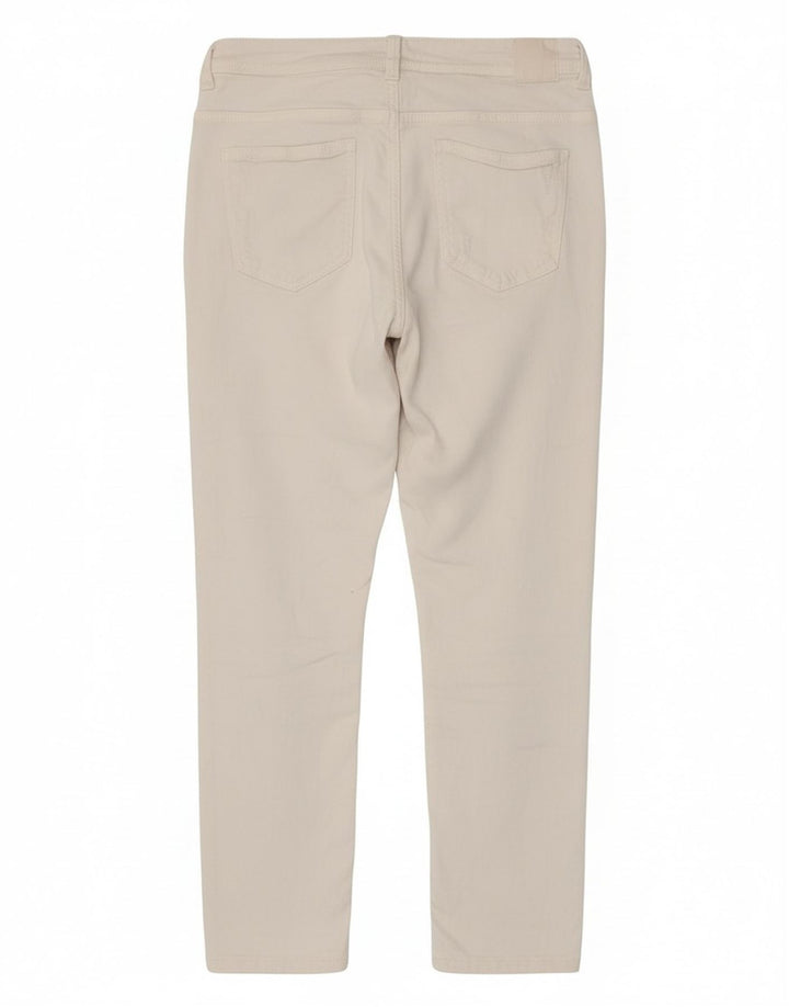 Zara Dame Crop Skinny Jeans EU 40 Medium W30 L26 Hvid