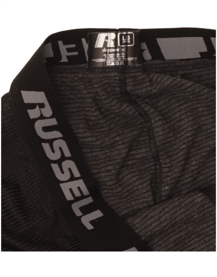 Russell Athletic Herre Grafiske Leggings Stor sort polyester