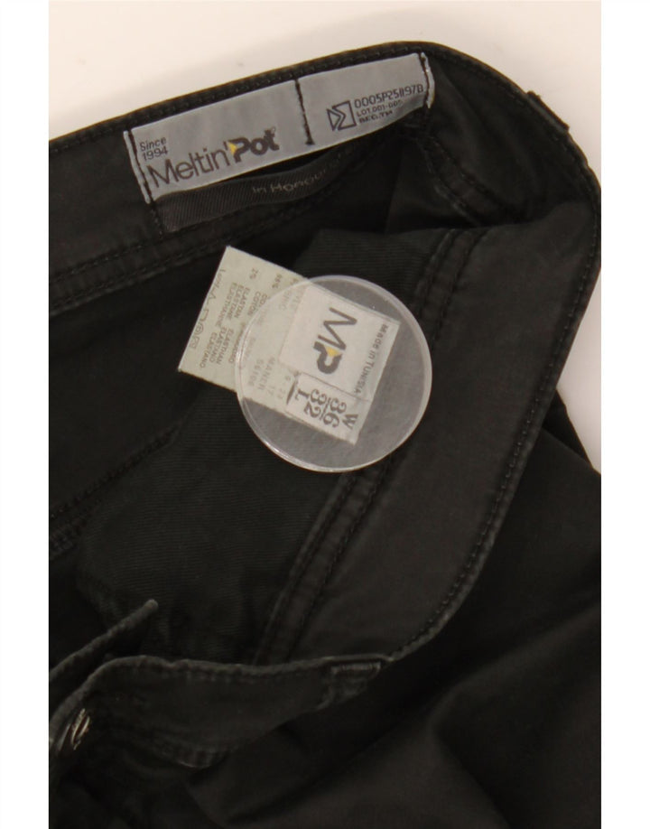 Meltin' Pot Herre Straight Jeans W36 L32 Sort Bomuld