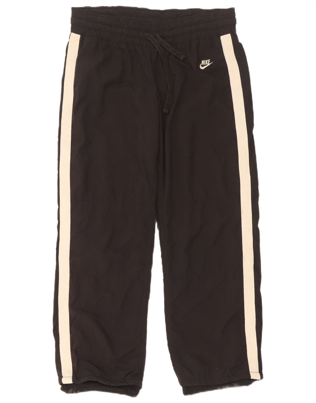 Nike træningsdragtsbukser til kvinder US 8/10 Medium Black Colourblock Polyester