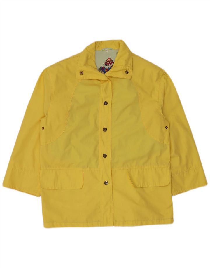 Incom Dame Oversized Regnfrakke IT 40 Lille Gul