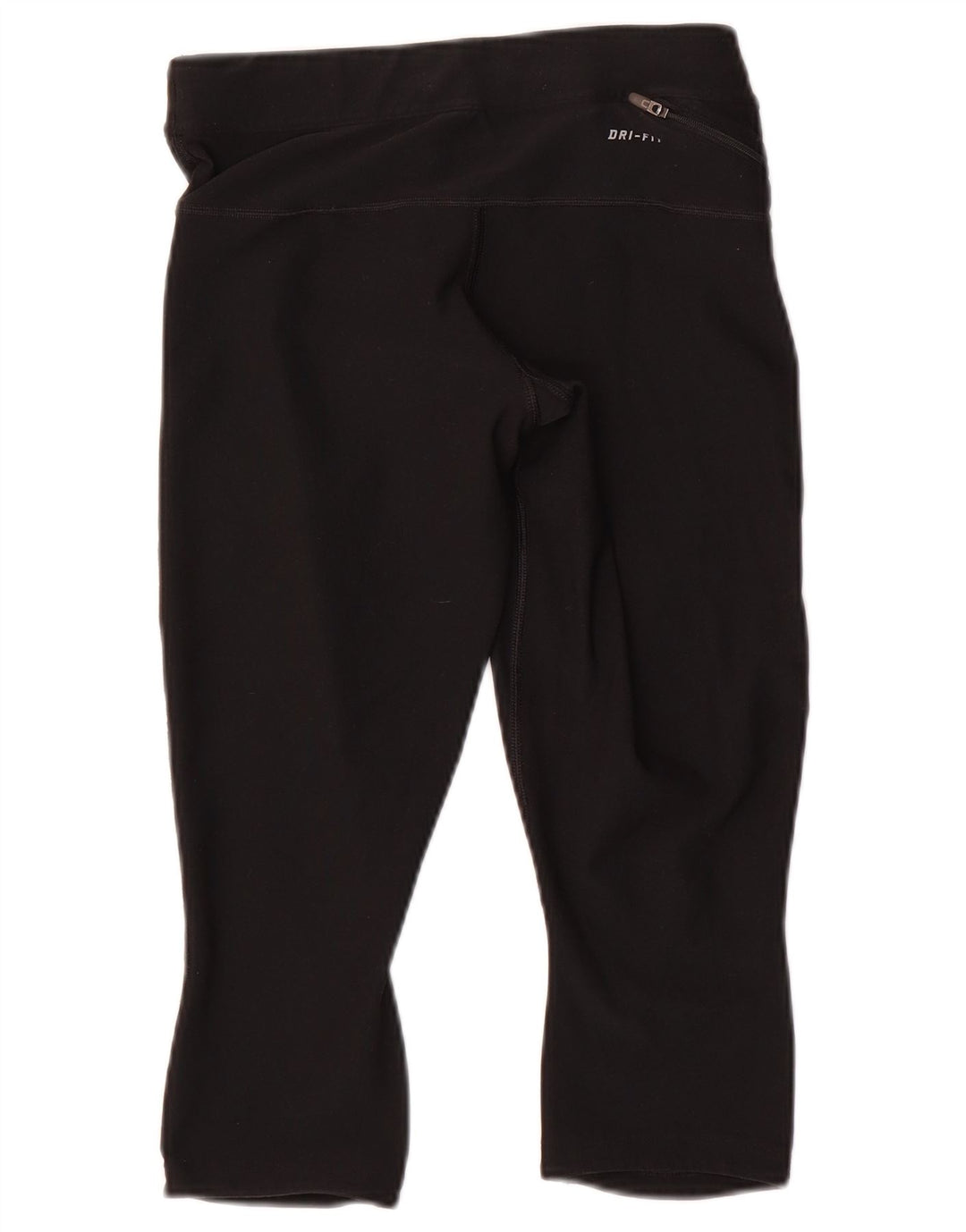 Nike Dame Dri Fit Capri Leggings UK 14 Medium Sort