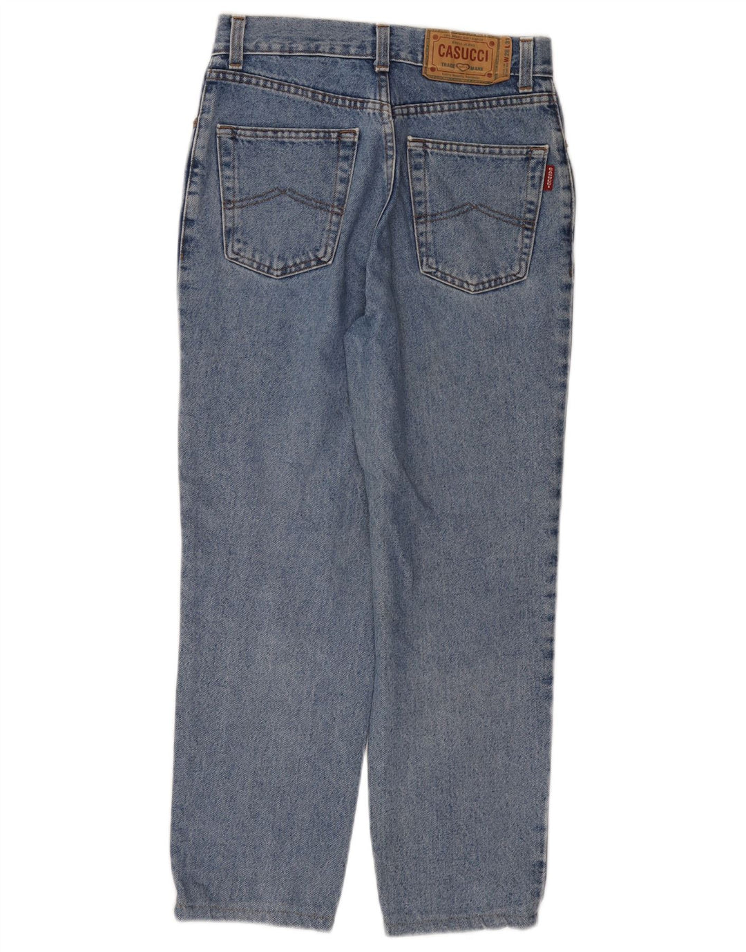 CASUCCI Dame Crop Loose Jeans W28 L24 Blå