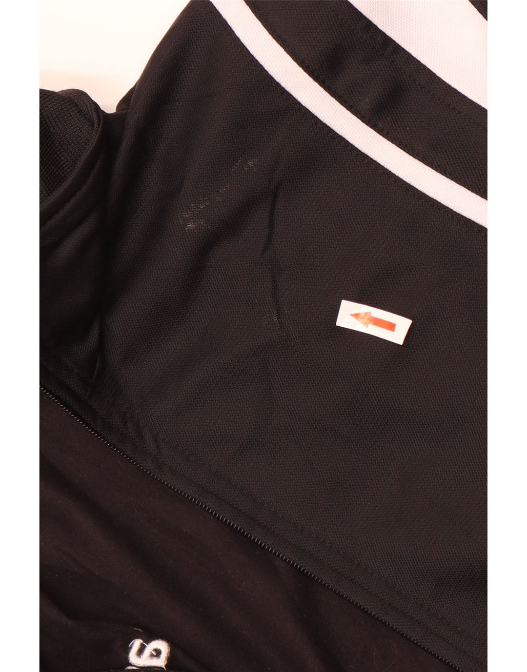 Asics Boys træningsdragt topjakke 11-12 år Sort Colourblock Polyester