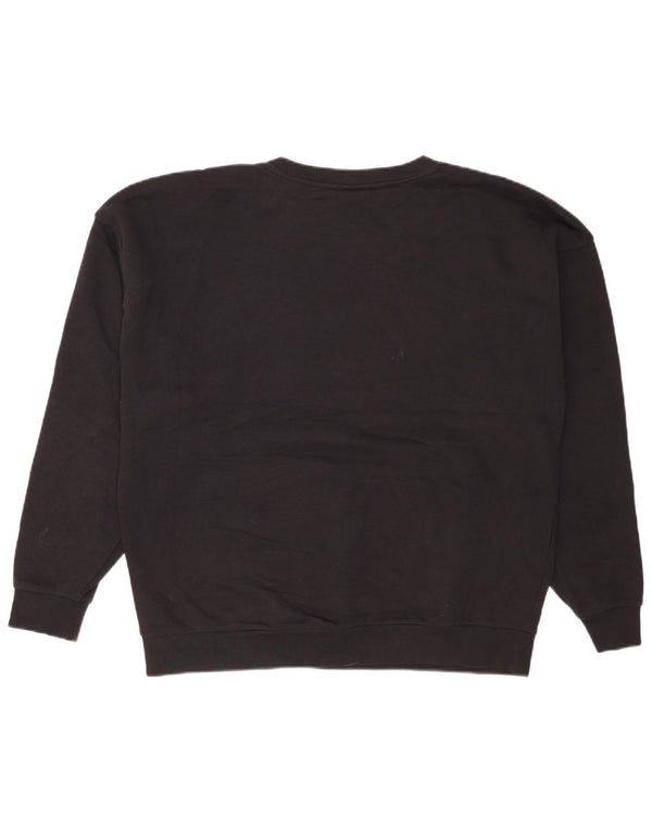 Nike Loose Fit Sweatshirt Jumper lille sort bomuld