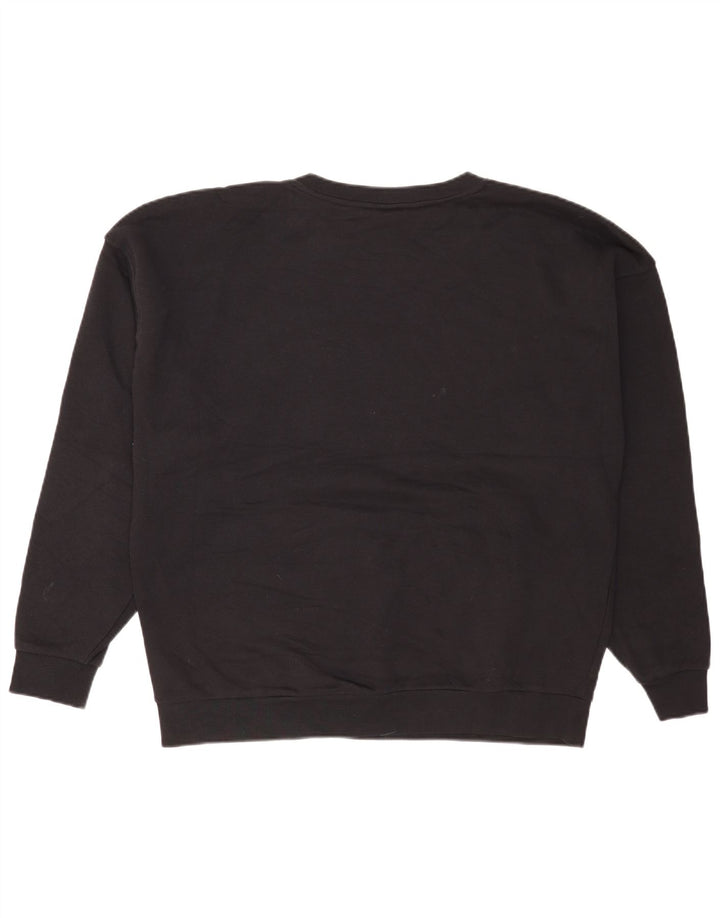 Nike Loose Fit Sweatshirt Jumper lille sort bomuld