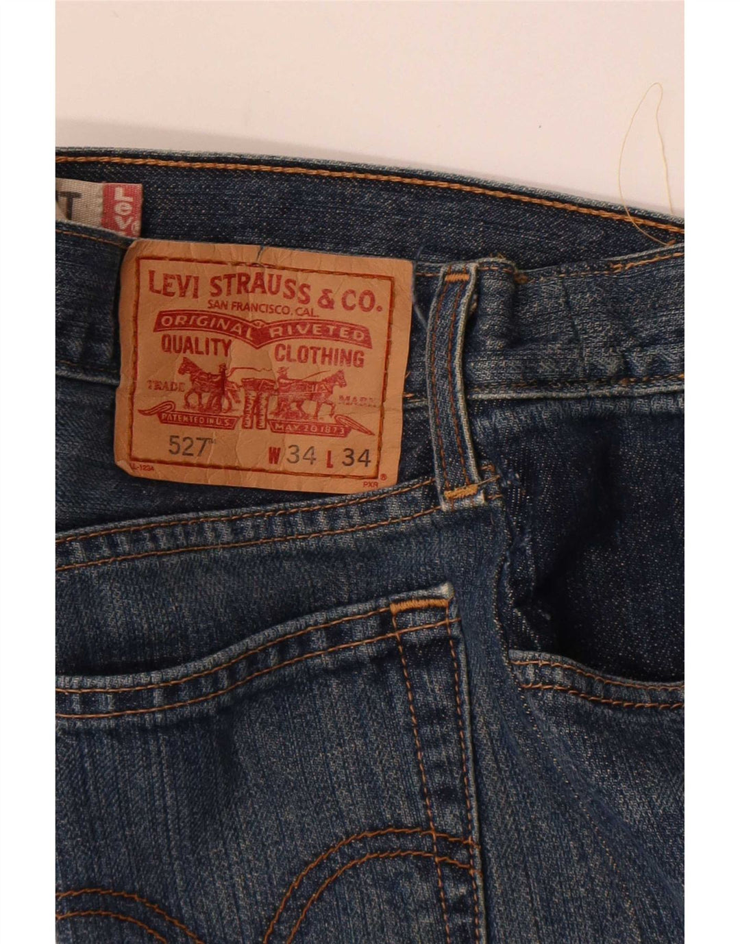 Levi's Herre 527 Low Bootcut Jeans W34 L29 Blå