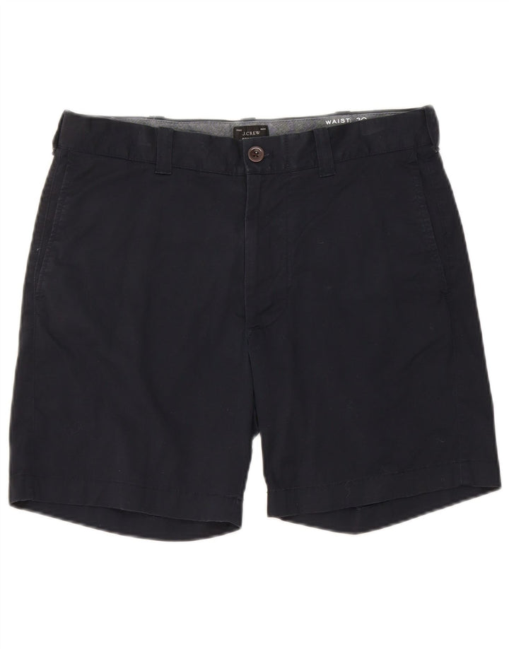 J. Crew Chino Shorts til mænd W30 Mellem marineblå bomuld
