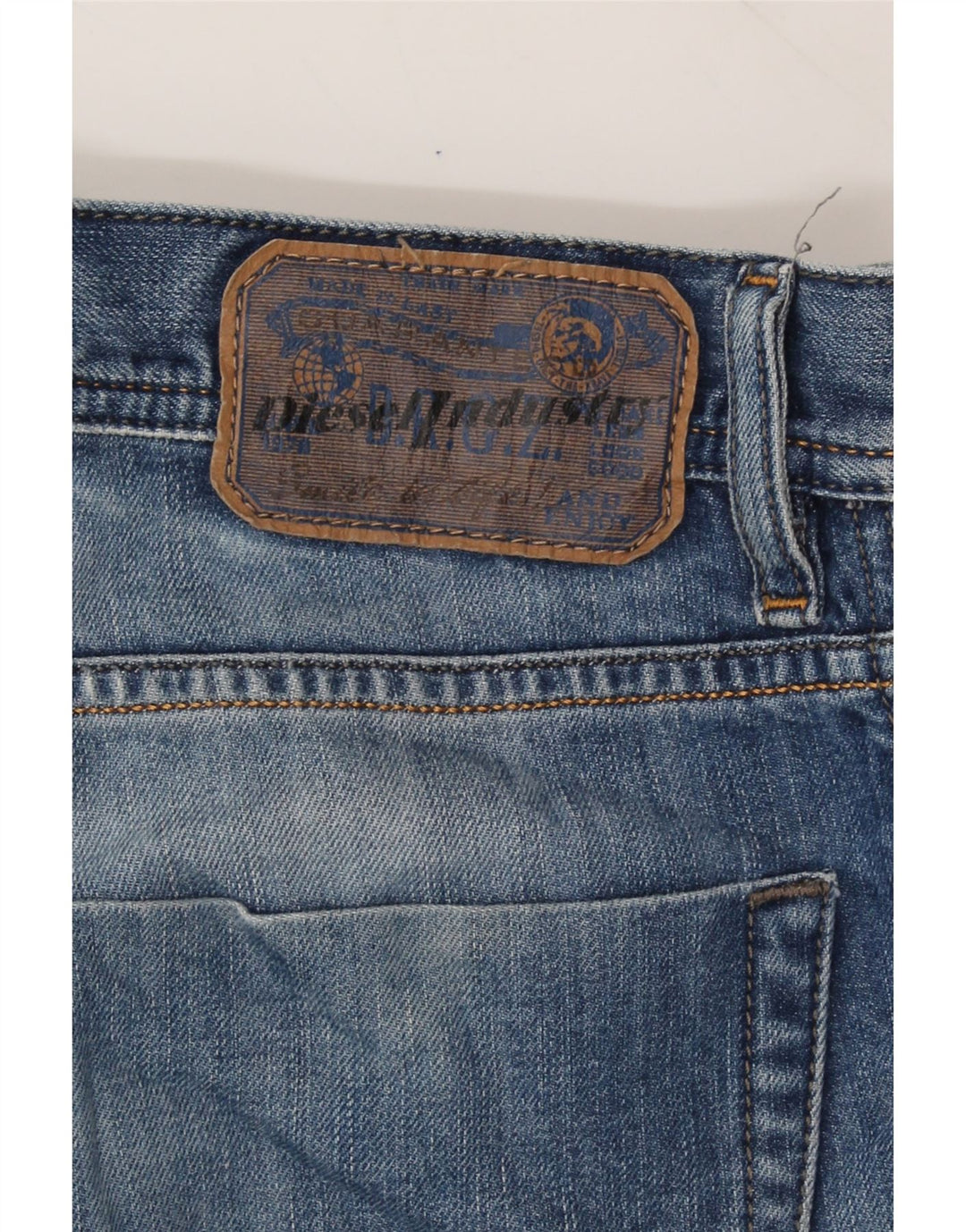 DIESEL Womens Tepphar Carrot Slim Jeans W28 L32 Blue Cotton Vintage Diesel and Second-Hand Diesel from Messina Hembry 