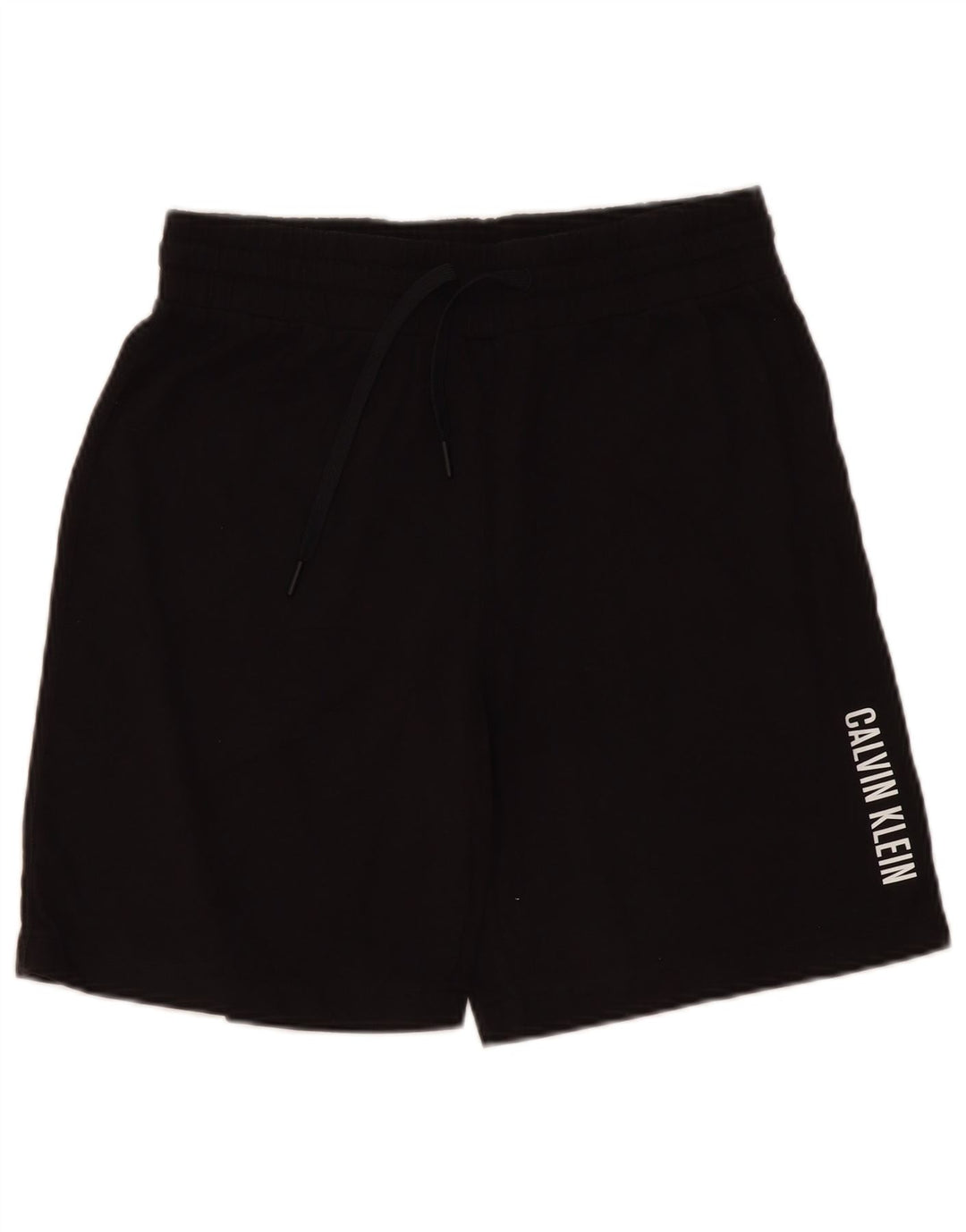 Calvin Klein Herre grafiske svømmeshorts Medium Sort Bomuld