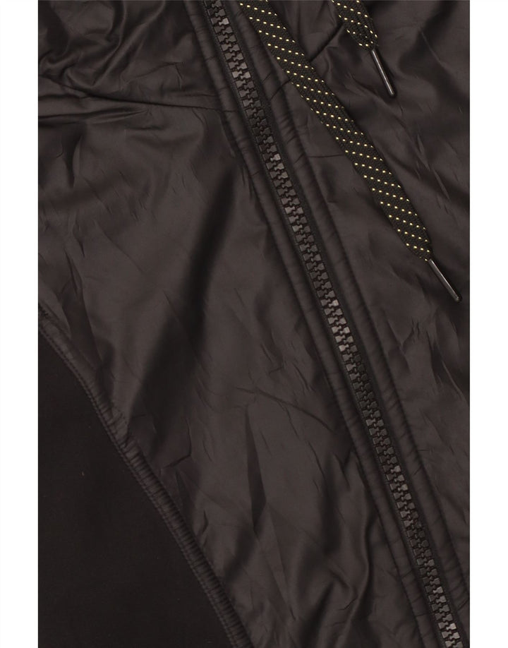 Adidas Dame Climalite Træningsdragt Topjakke UK 12 Medium Sort Polyester