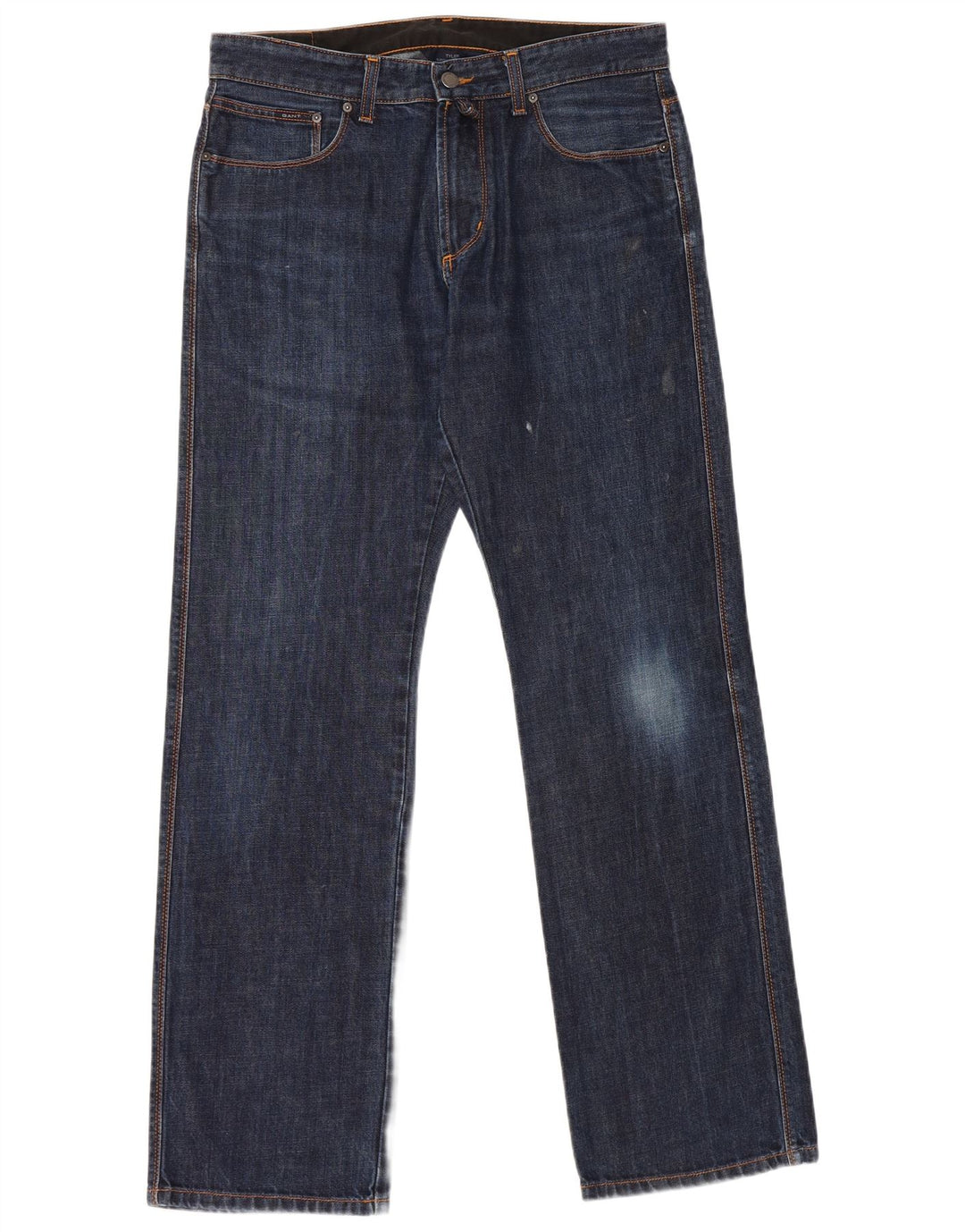 GANT Straight Jeans til mænd W33 L34 Marineblå