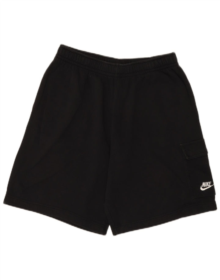 Nike Herre Sportshorts Medium Sort Bomuld