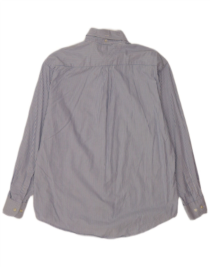 Tommy Hilfiger Herreskjorte Medium Blue Pinstripe Bomuld