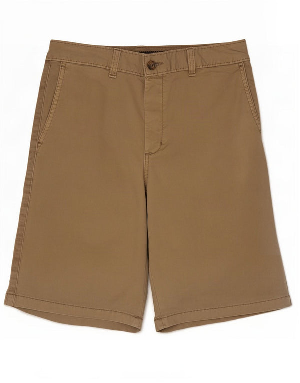 Marks & Spencer Chino Shorts til kvinder UK 8 Small W30 Beige Bomuld