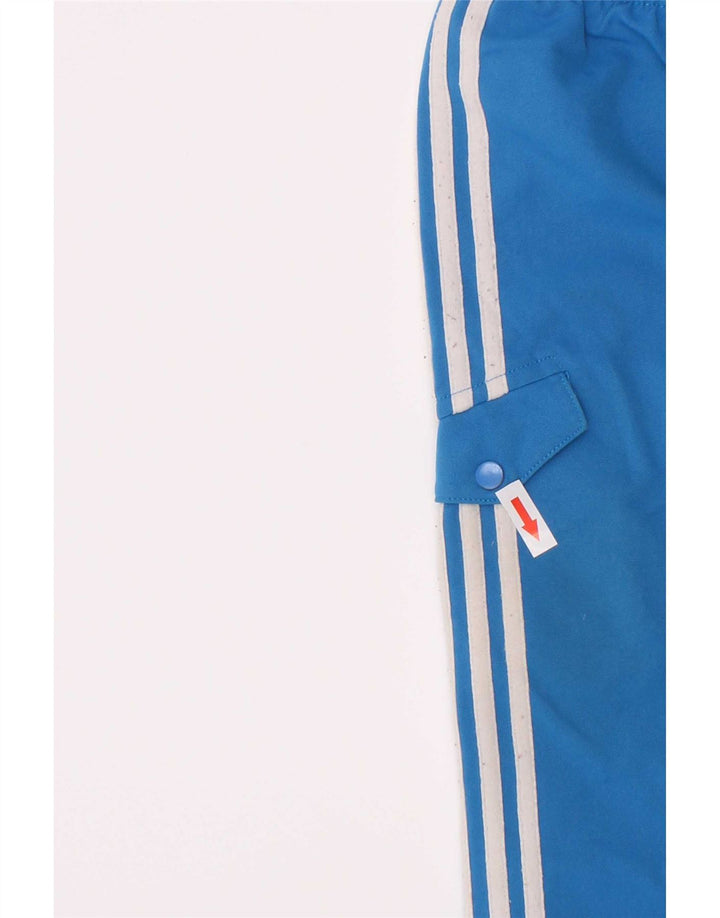 Adidas Baby Boys Cargo træningsdragt bukser 6-9 måneder blå polyester