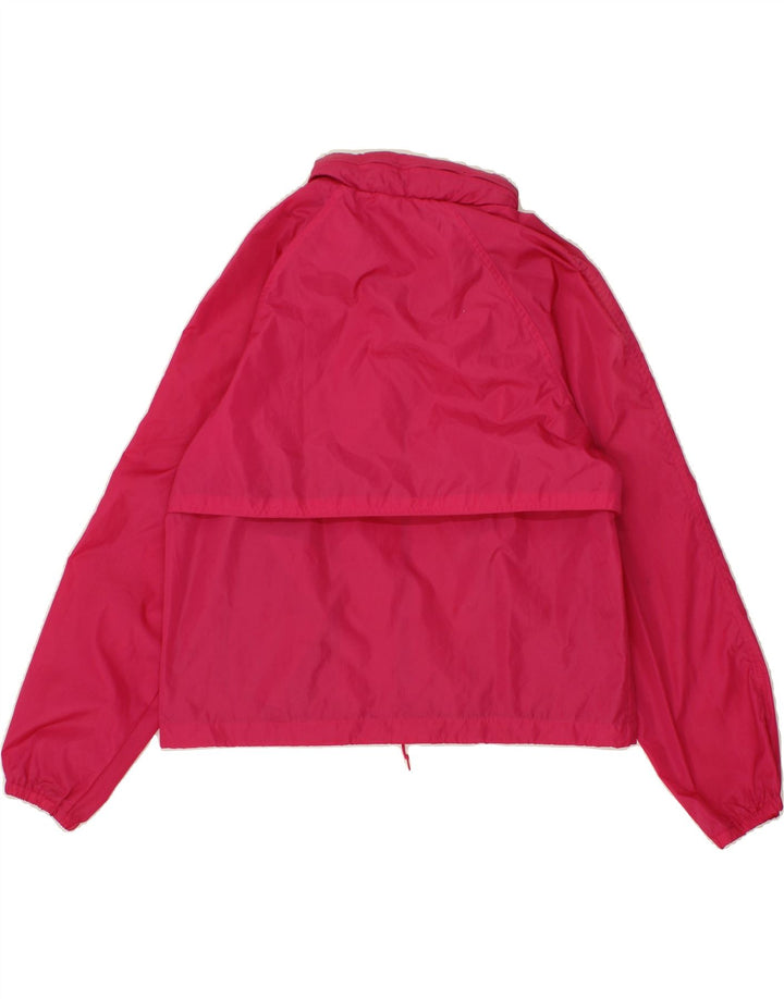 EDDIE BAUER Womens Rain Jacket UK 14 Medium Pink Nylon Vintage Eddie Bauer and Second-Hand Eddie Bauer from Messina Hembry 