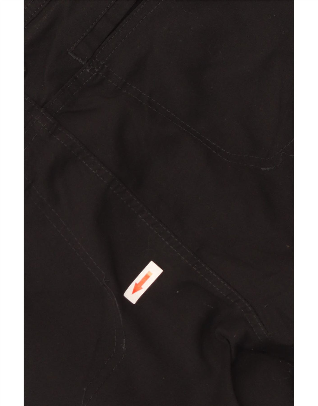 Wrangler Straight Cargo bukser til mænd W32 L30 sort nylon
