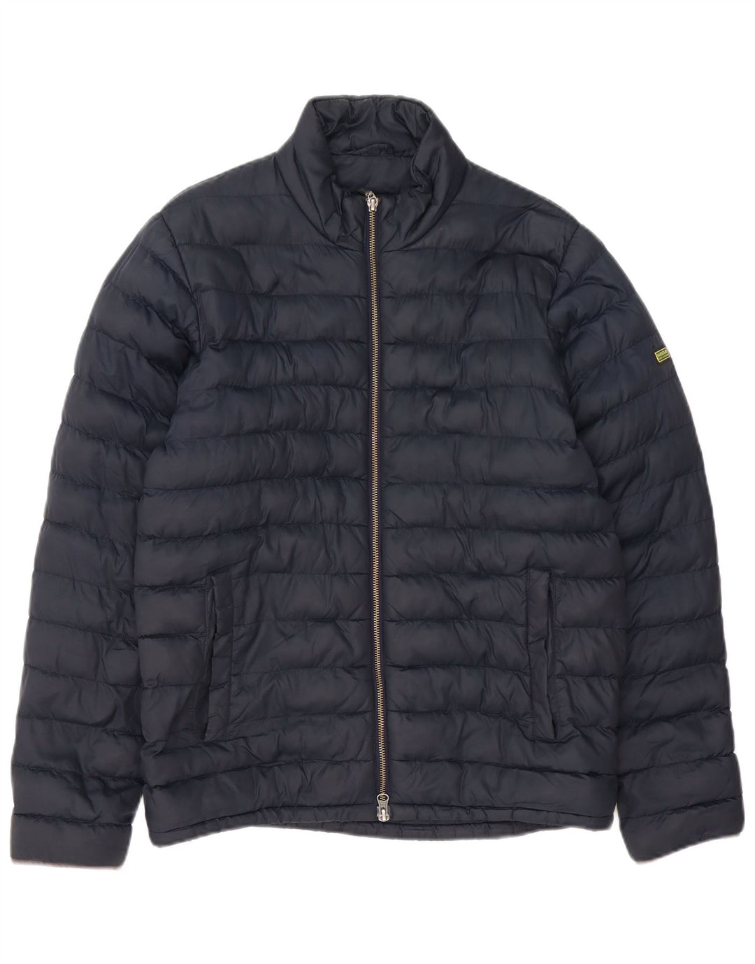 Barbour Herre polstret jakke UK 36 Small Navy Blue Polyester