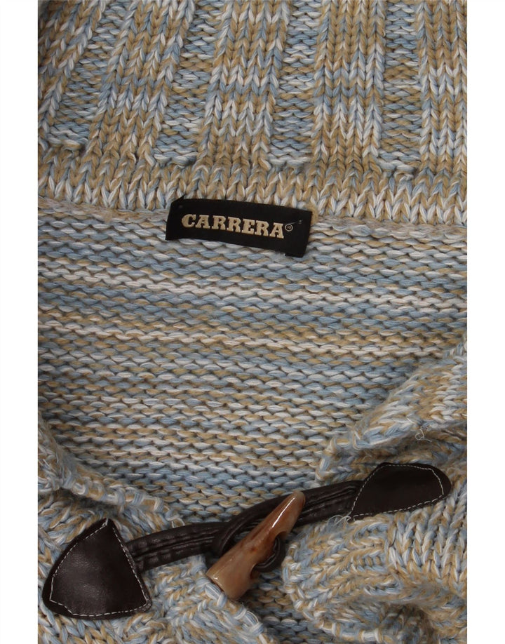 Carrera Dame Cardigan Sweater UK 18 XL Flerfarvet nålestribe