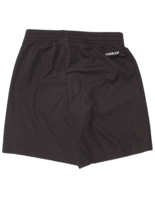 Adidas Boys Aeroready Sports Shorts 7-8 år Sort polyester