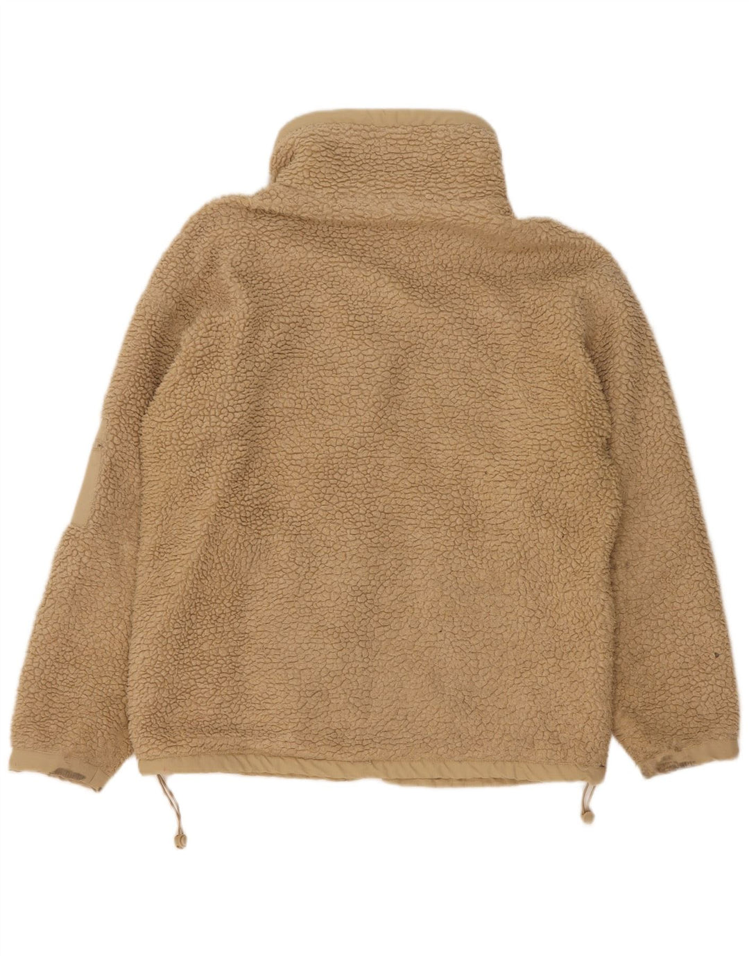 Urban Outfitters Fleecejakke til mænd UK 36 Small Beige Polyester
