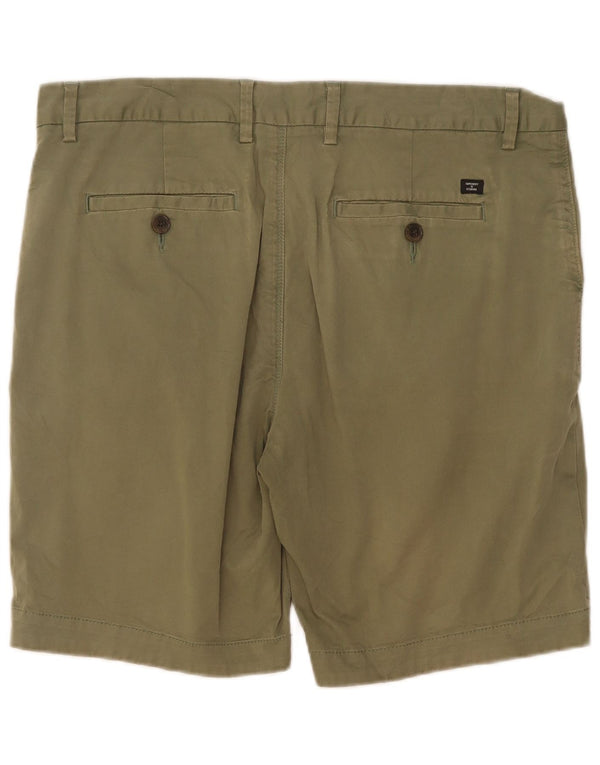 Superdry Chino Shorts til mænd W34 Large Green Bomuld